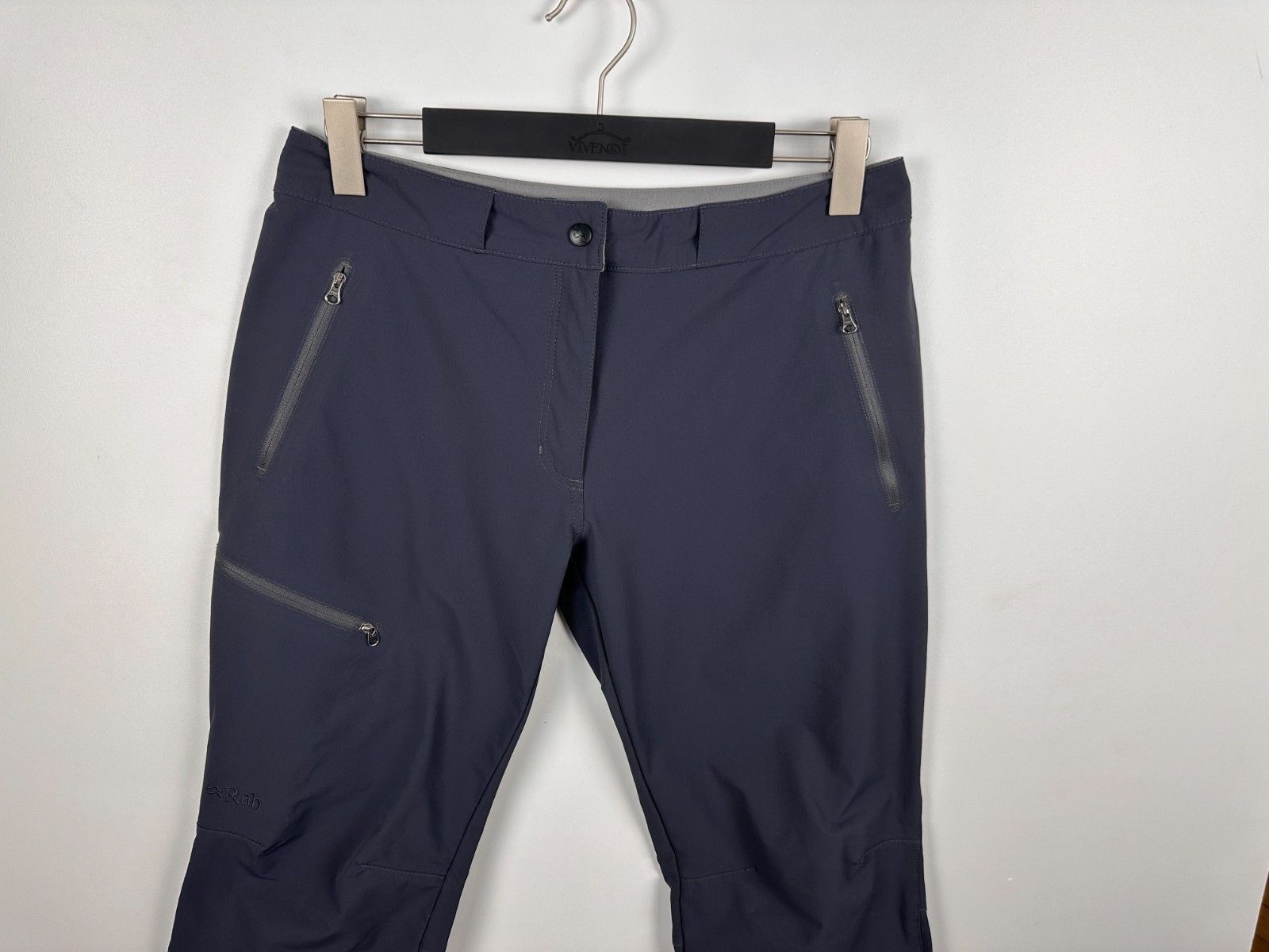 Rab RAB Women's Vector Pants Grey Hiking Trousers Size EU40 USM Size 27" / US 4 / IT 40 - 2 Thumbnail