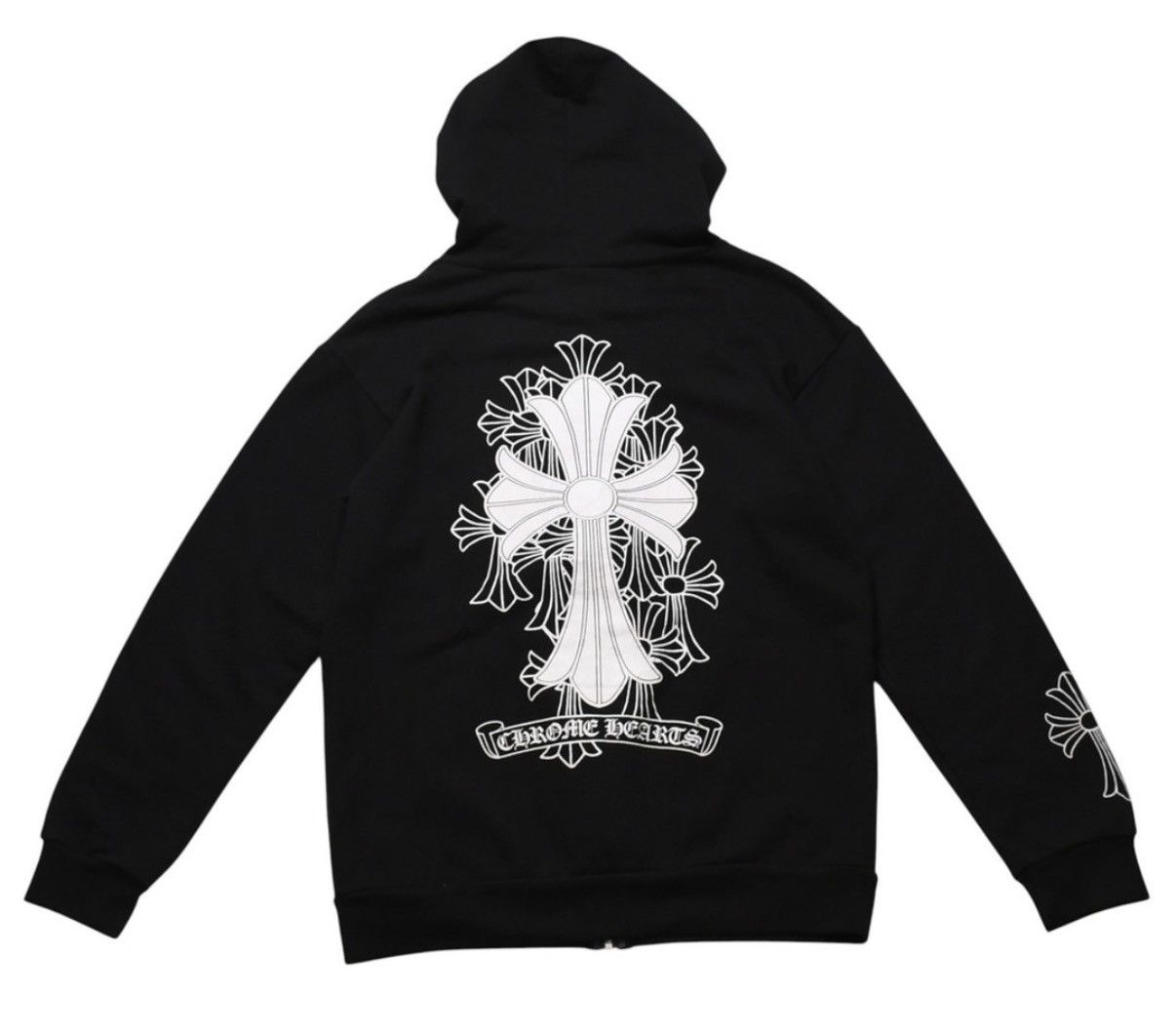 Chrome Hearts Chrome Hearts cemetery Cross zip Hoodie Size L Size US L / EU 52-54 / 3 - 1 Thumbnail