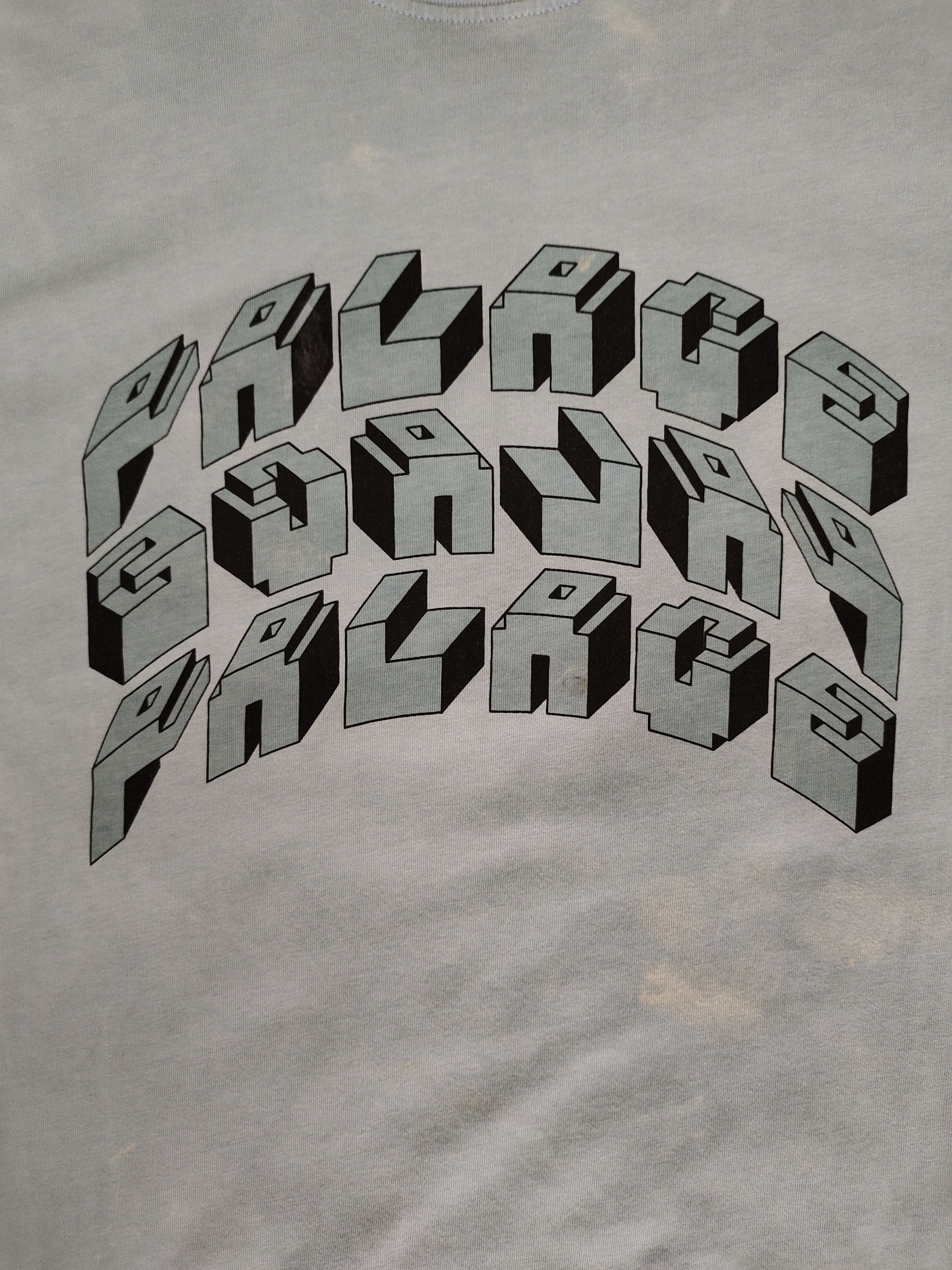 Palace Palace Skateboards 3D Logo Builder Distress Faded T-Shirt Size US S / EU 44-46 / 1 - 4 Thumbnail