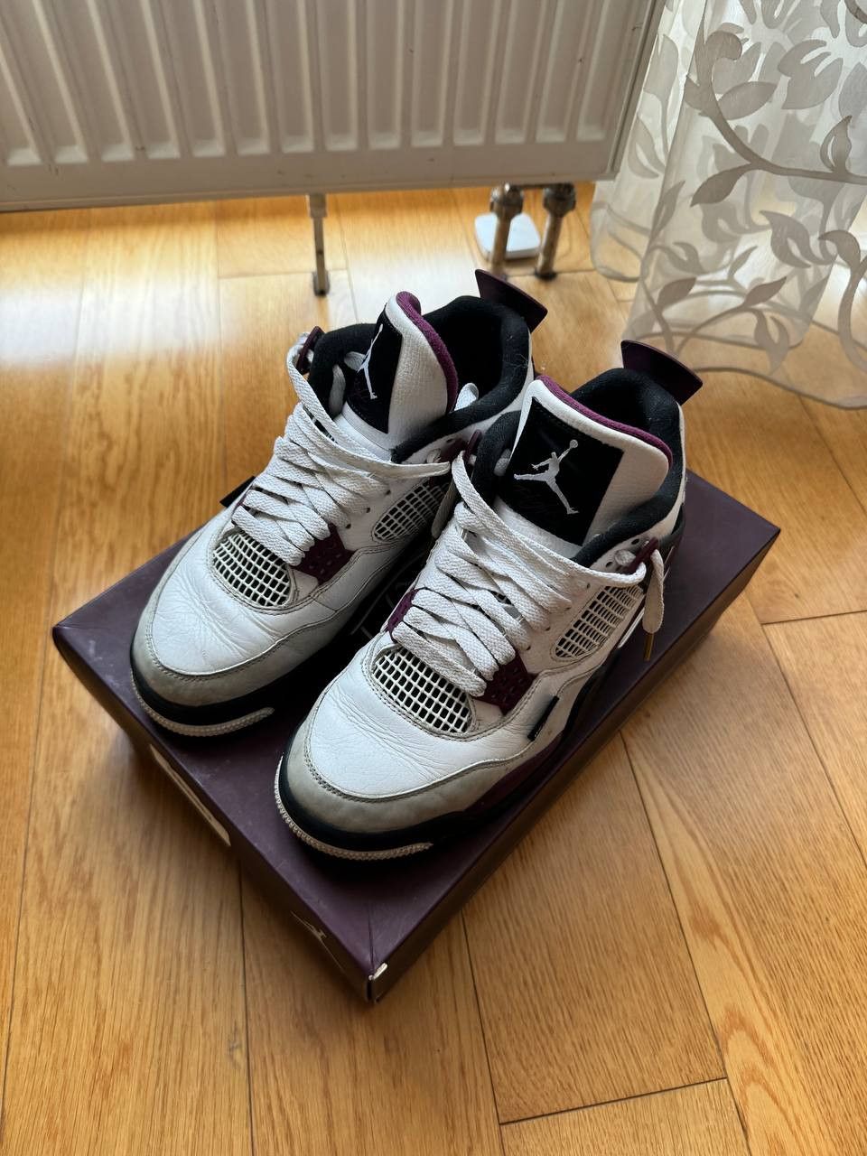 Jordan Brand × Nike Jordan 4 PSG Size US 7.5 / EU 40-41 - 1 Thumbnail