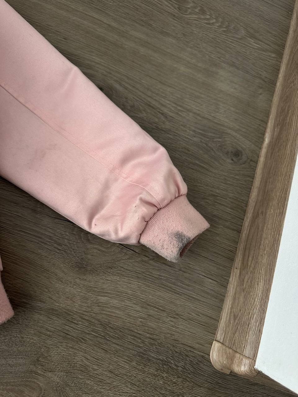 Stussy × Vintage Vintage Stussy Pink Distressed Bomber Jacket Size US M / EU 48-50 / 2 - 19 Thumbnail