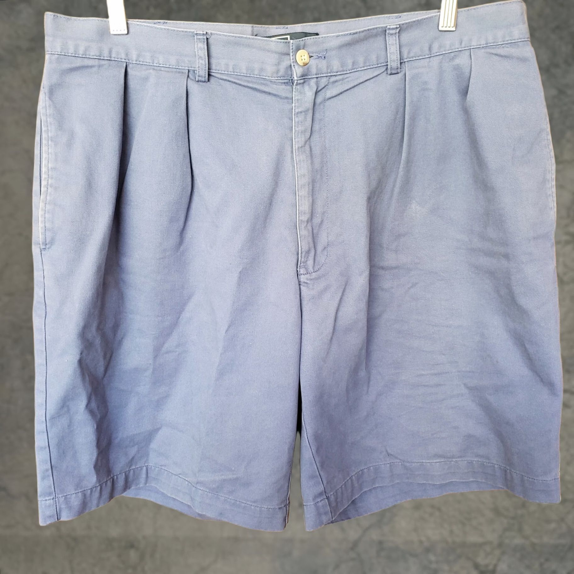 Ralph Lauren VINTAGE Ralph Lauren Shorts Mens 38 Polo Men Tyler 38x8 Navy Pleated Front Cotton Cool Wear Size US M / EU 48-50 / 2 - 1 Thumbnail