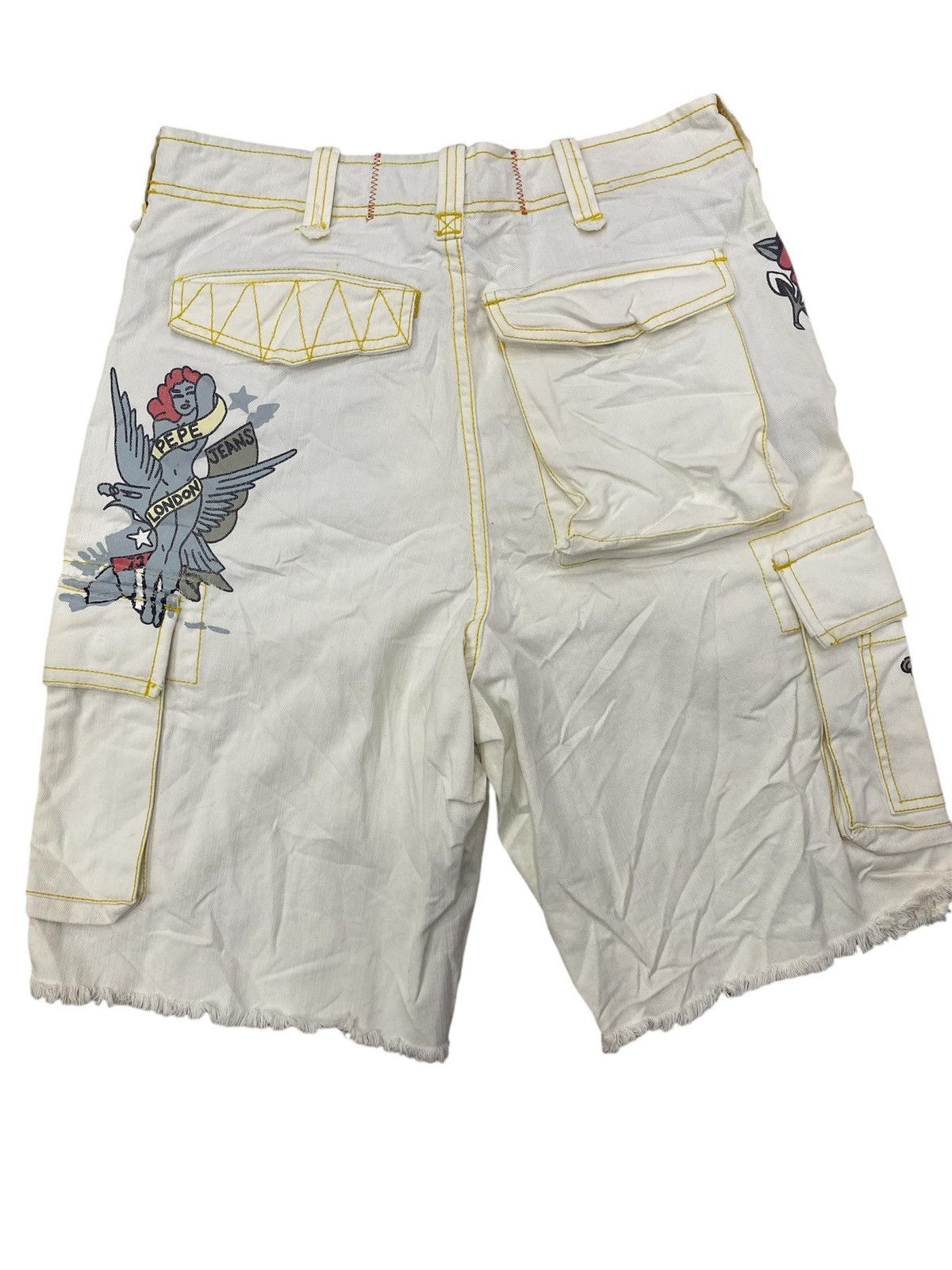 Pepe Jeans Pepe Jeans London duke y2k white jorts Size US 32 / EU 48 - 2 Thumbnail
