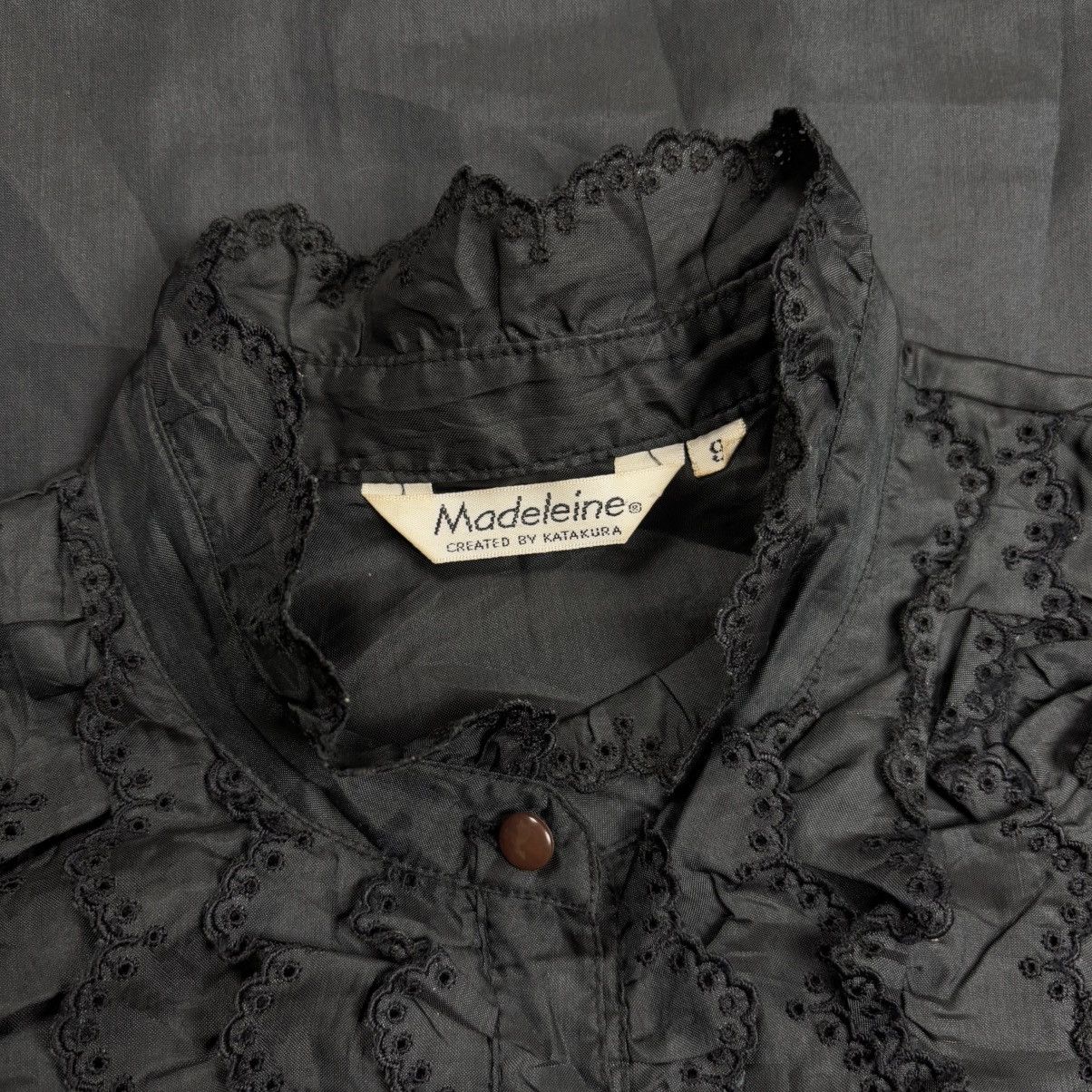 Yasuyuki Ishii 2000s Madeline Katakura - Ruffle Button Shirt Size US M / EU 48-50 / 2 - 6 Thumbnail