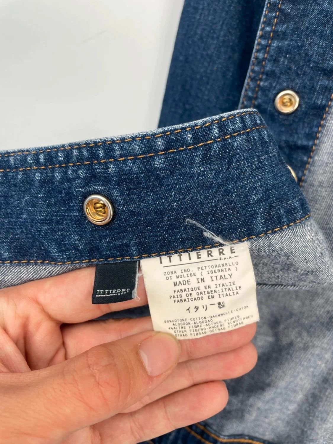Dolce & Gabbana Dolce Gabbana 00’s Shirt Denim Jacket Size S / US 4 / IT 40 - 8 Thumbnail