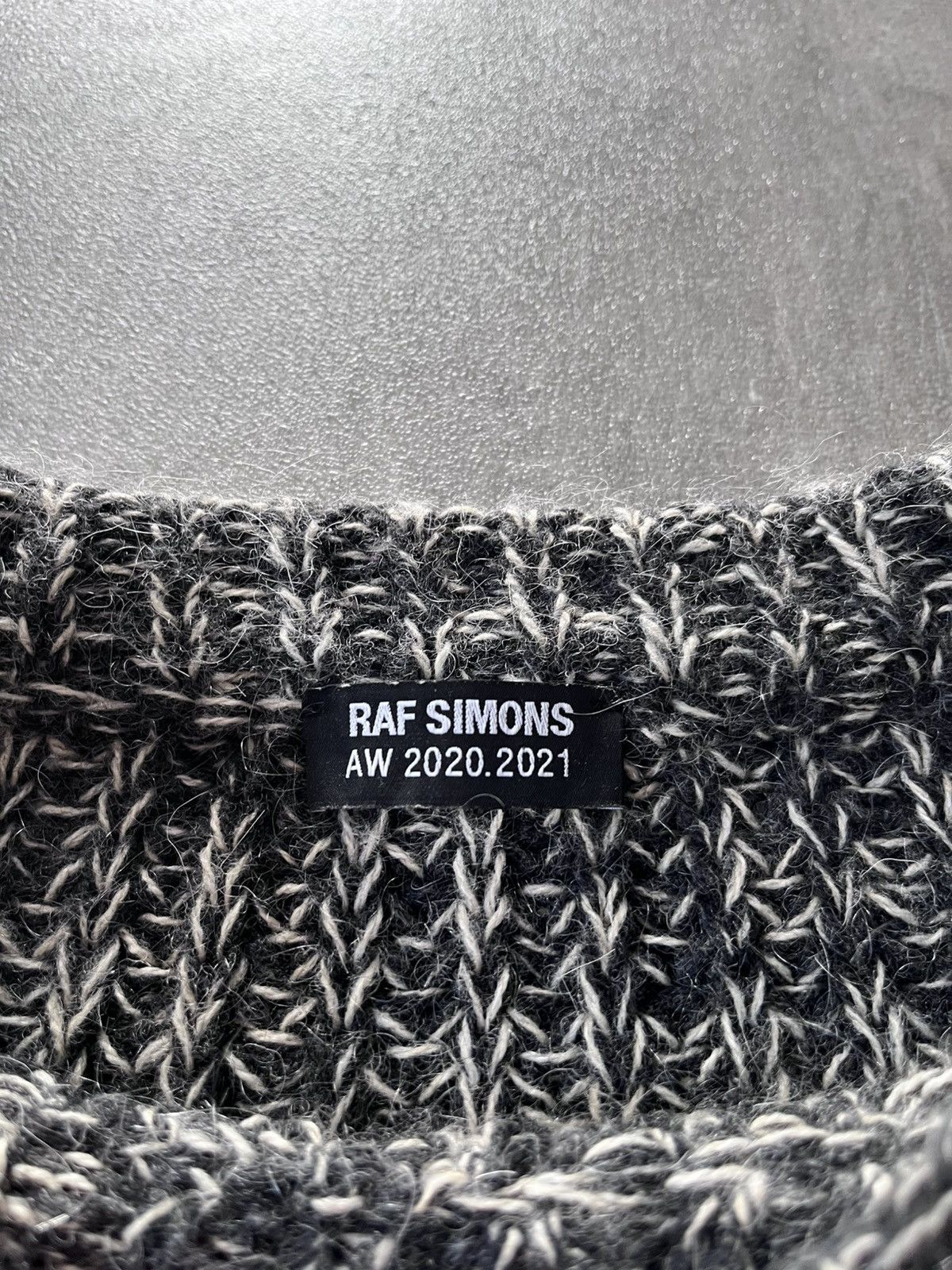 Raf Simons Raf Simons A/W 2020/21 Patchwork sweater wool Size US S / EU 44-46 / 1 - 8 Thumbnail