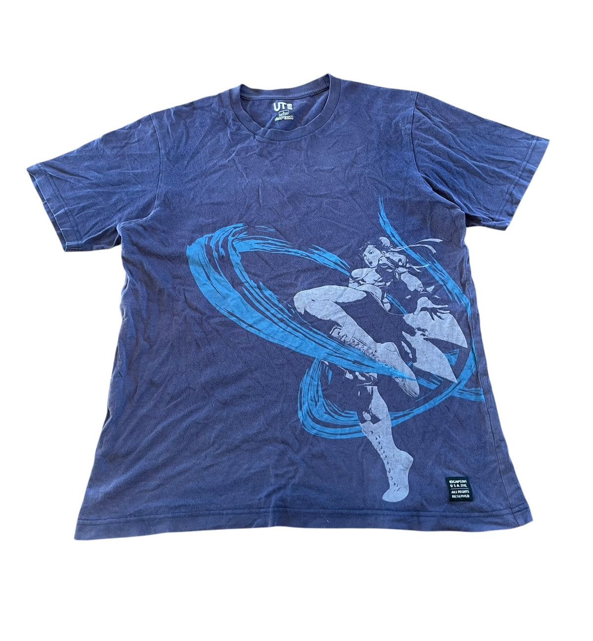 Cartoon Network Street fighter Chun Li X Capcom Uniqlo Size US M / EU 48-50 / 2 - 1 Thumbnail