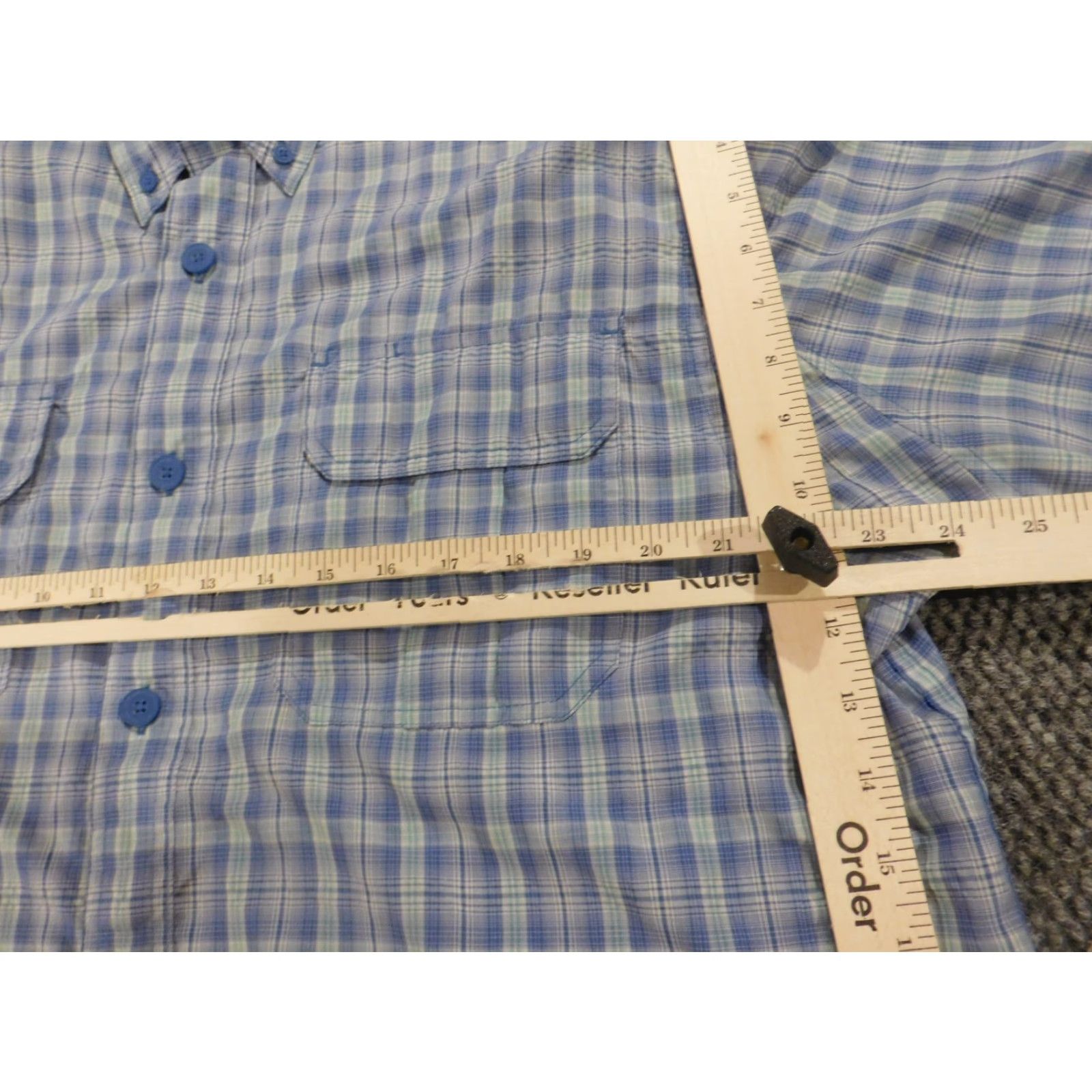 Duluth Trading Company **Duluth Trading Company Mens Blue Plaid Button-Down Shirt Large** User: Duluth Trading Company Mens Blue Plaid Button-Down Shirt Large Size US L / EU 52-54 / 3 - 4 Thumbnail