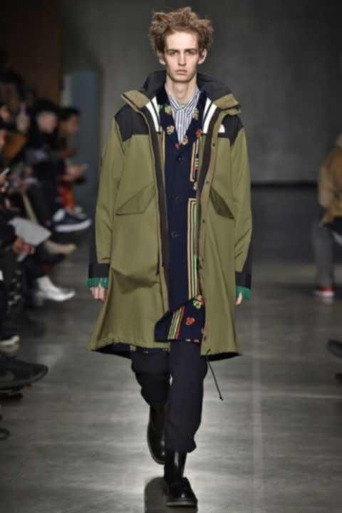 Sacai × The North Face The North Face x Sacai 2017 F/W Fishtail Parkas Jacket Size US M / EU 48-50 / 2 - 1 Thumbnail