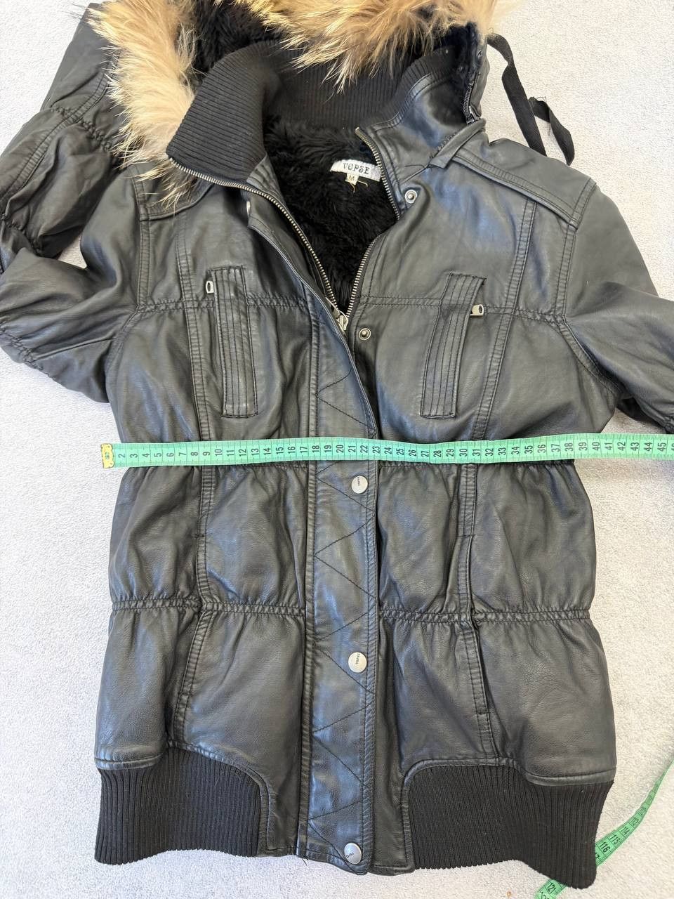 Japanese Brand Avant-Garde Hysteric Glamour Style Leather Fur Jacket Size US M / EU 48-50 / 2 - 17 Thumbnail