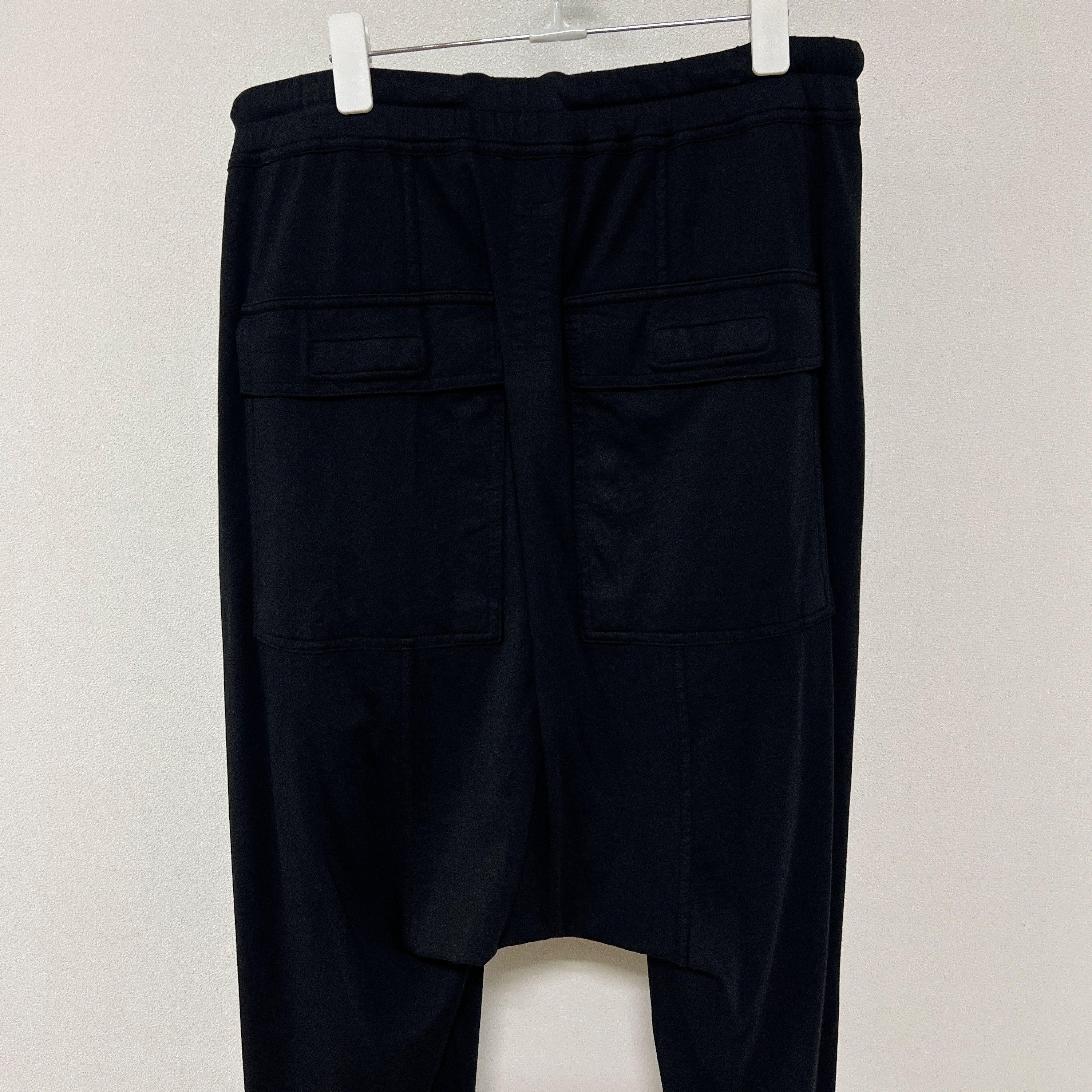 Rick Owens Rick Owens FW18 DRKSHDW Drawstring Cropped Pants Black Size US 34 / EU 50 - 6 Thumbnail