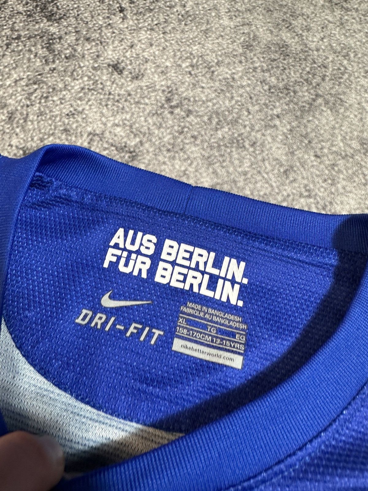 Nike Nike Hertha BSC Soccer Jersey Streetwear Style Rare Xs Size US XS / EU 42 / 0 - 4 Thumbnail