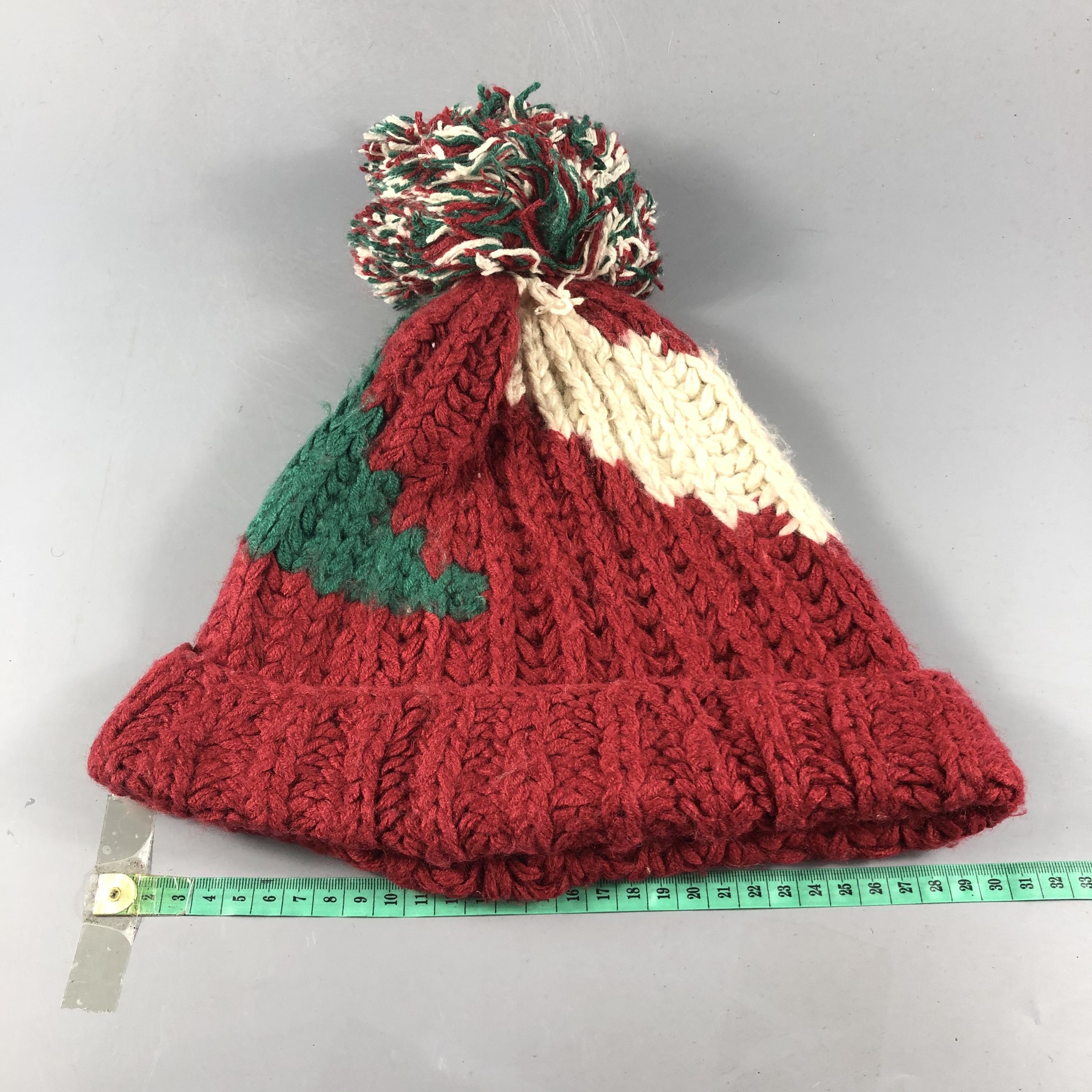 Japanese Brand Casita Knit Bobble Beanie Snowcap Snow Hat B722 Size ONE SIZE - 3 Thumbnail