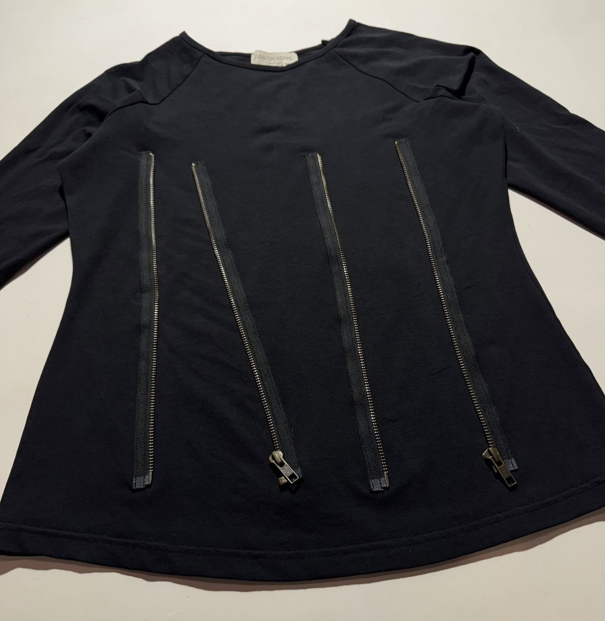 Ivan Grundahl Ivan Grundahl Avant Garde Women’s Longsleeve Size L / US 10 / IT 46 - 3 Thumbnail