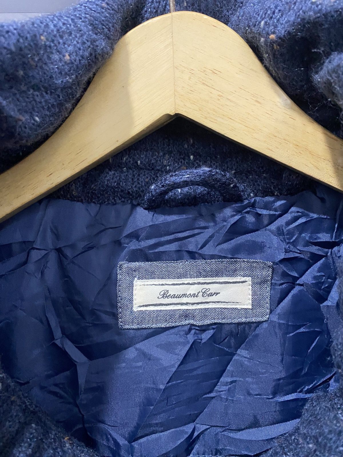 Japanese Brand Beamountcarr bono jacket mohair knitted ifsixwasnine kmrii Size US L / EU 52-54 / 3 - 5 Thumbnail