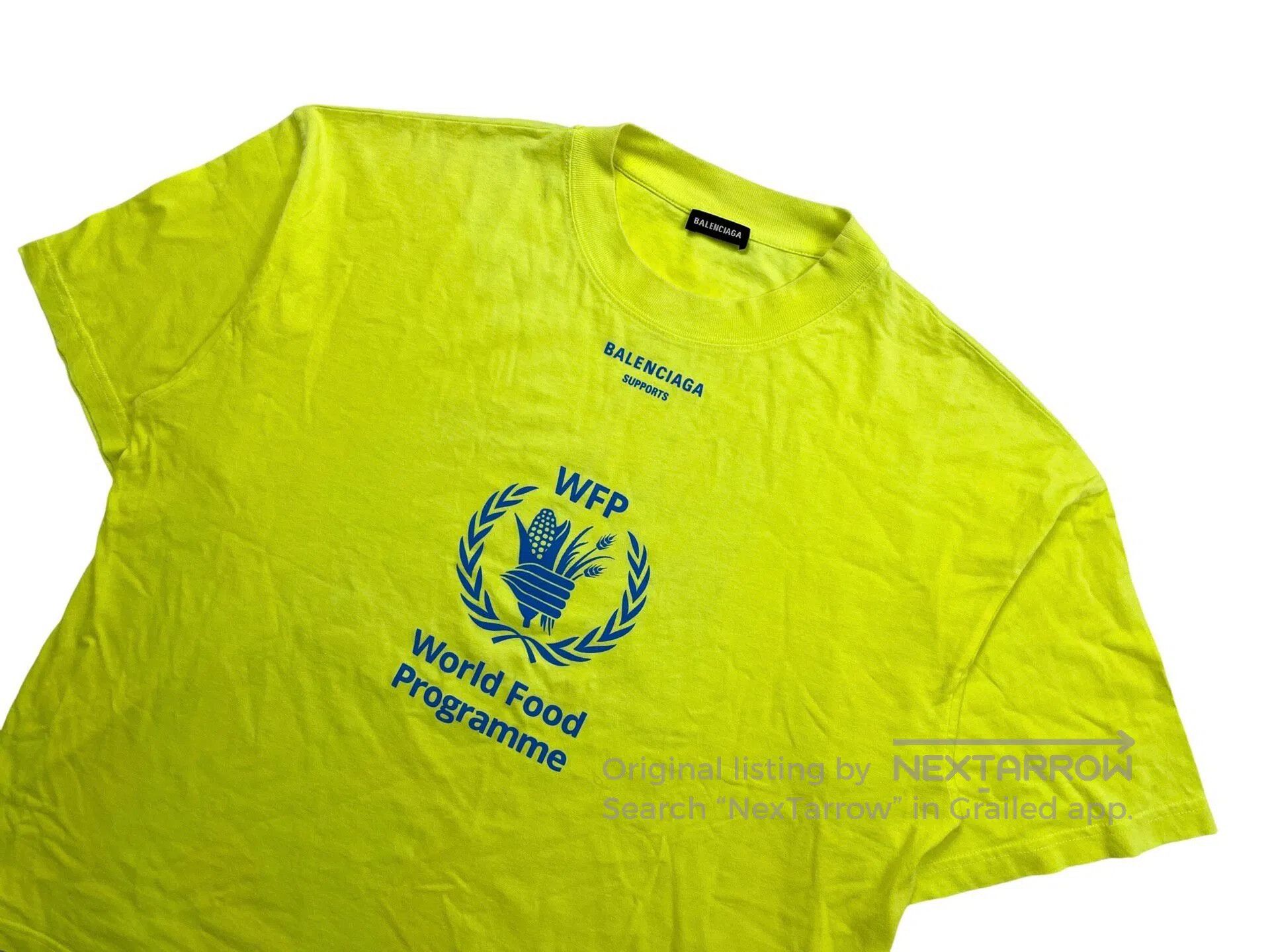 Balenciaga Balenciaga Charity Food Wheat Ear Short Sleeve Size US L / EU 52-54 / 3 - 3 Thumbnail