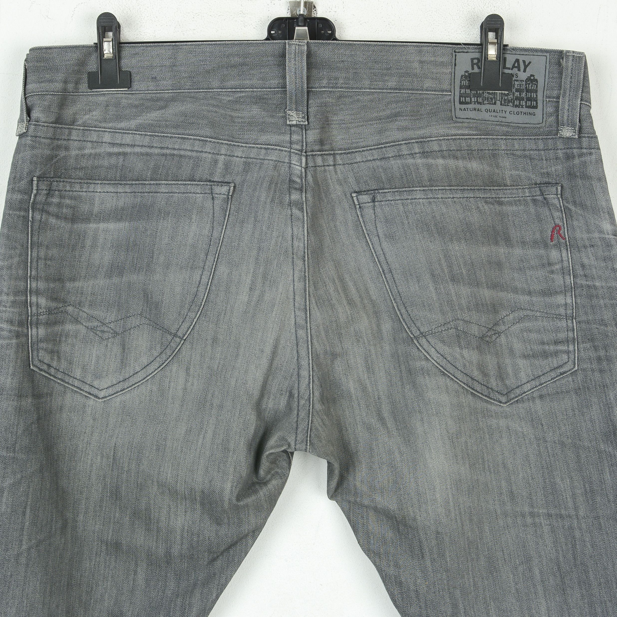 Replay JEANS W36 L30 Regular Straight Denim Pants Trousers Italian Size US 36 / EU 52 - 5 Thumbnail