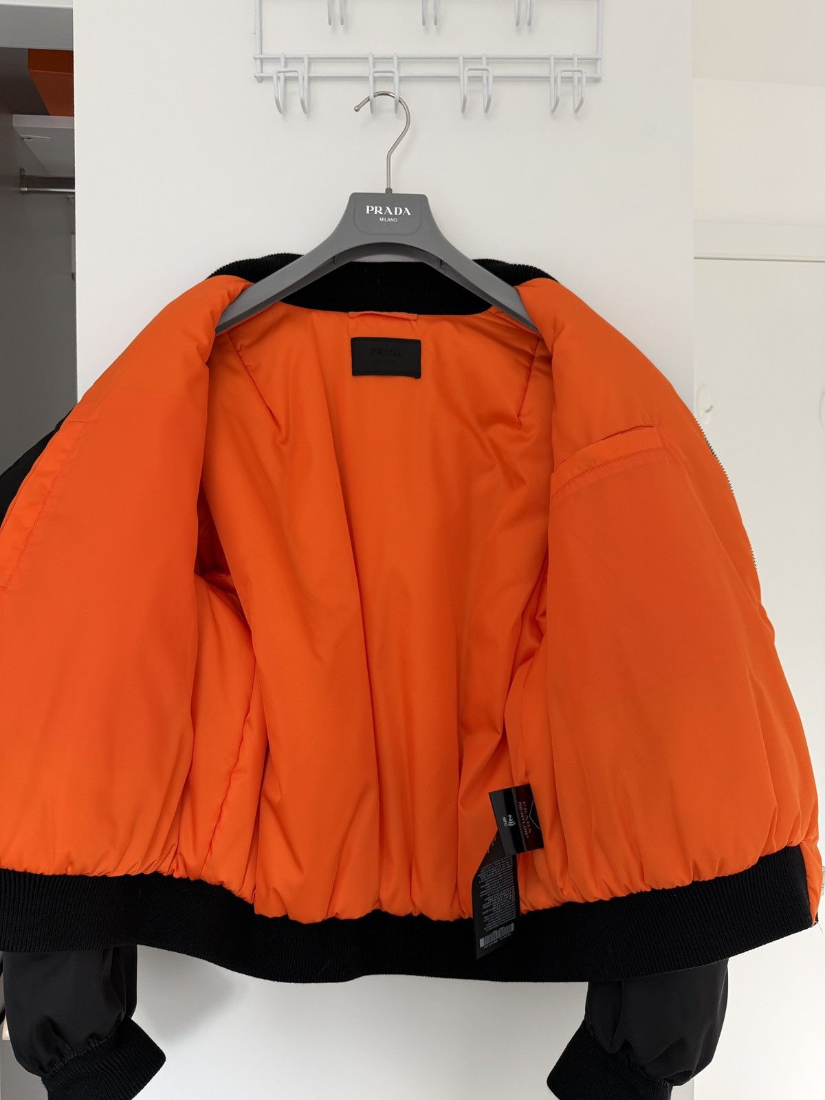 Prada PRADA Padded Re-Nylon Bomber Blouson Jacket Size US S / EU 44-46 / 1 - 8 Thumbnail