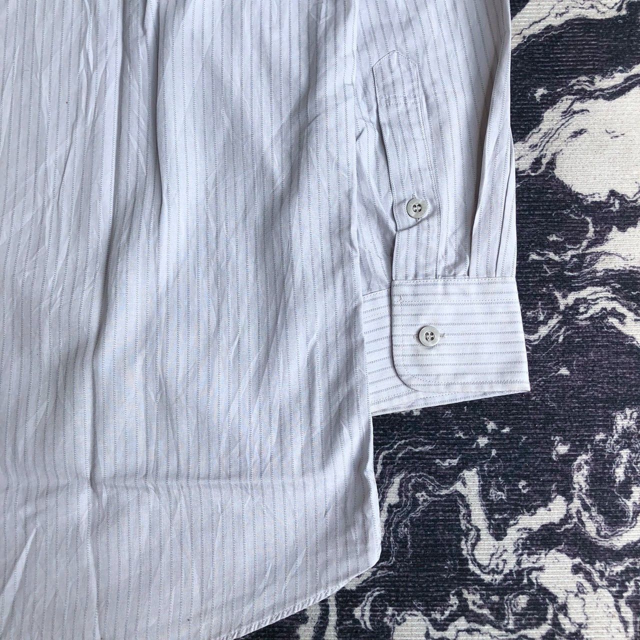 Yves Saint Laurent Vintage 90s Yves Saint Laurent Striped Shirt Size US XL / EU 56 / 4 - 6 Thumbnail