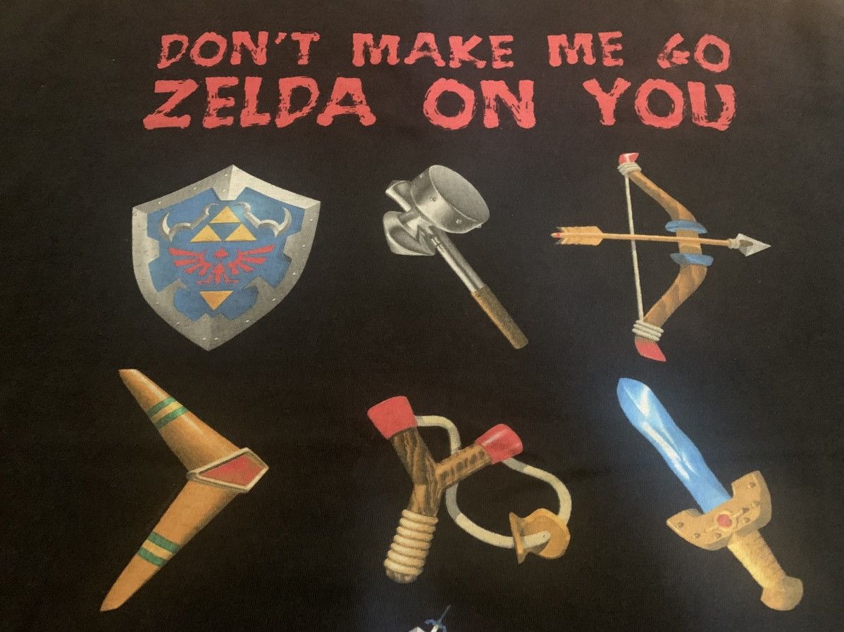 Vintage Zelda Ocarina of Time Tee Size US L / EU 52-54 / 3 - 2 Thumbnail