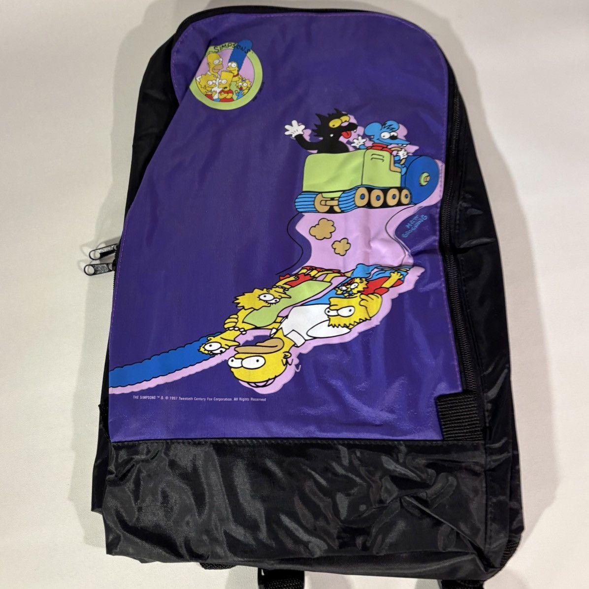 Vintage Vintage 90s Simpsons Bags Itchy & Scratchy Kidz Biz Backpack Size ONE SIZE - 3 Thumbnail