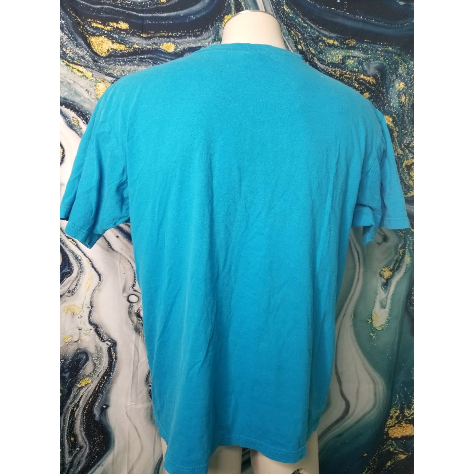 Etro VINTAGE Roo Rock Retro Surf T-Shirt XL Blue Classic Beach Australia Mens Size US XL / EU 56 / 4 - 2 Thumbnail
