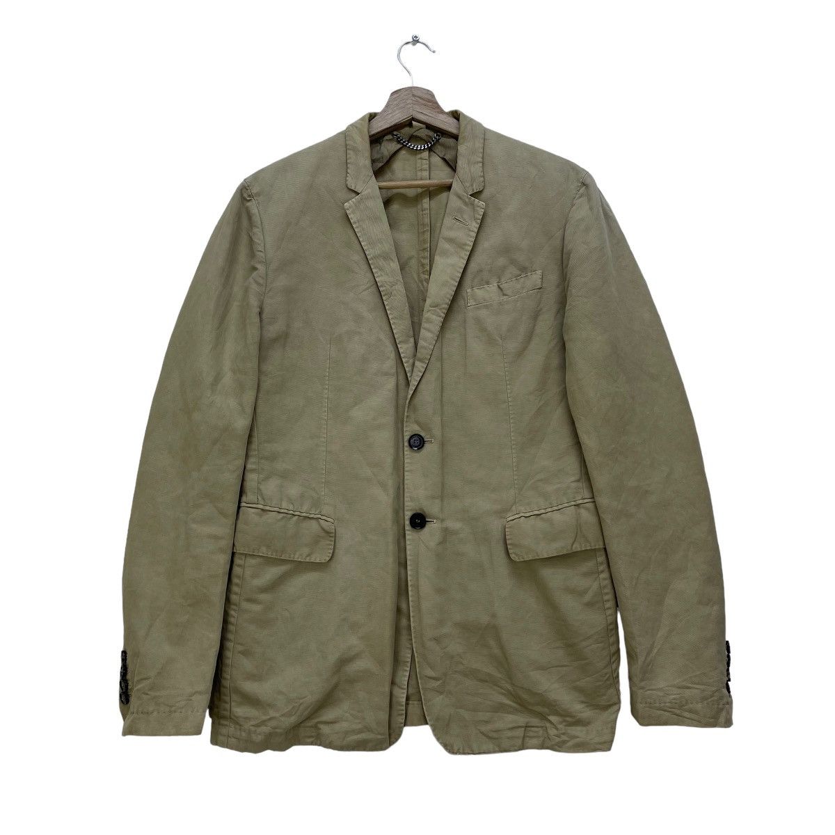 image of Burberry London Casual Jacket in Cream, Men's (Size Medium)