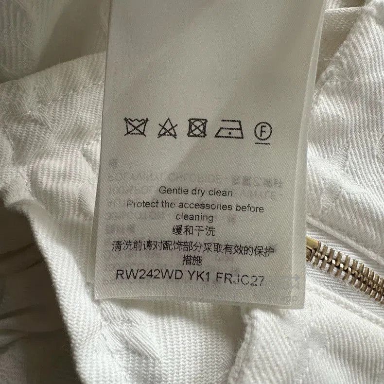Louis Vuitton Louis Vuitton White Monogram Jacket. Size US XS / EU 42 / 0 - 5 Thumbnail