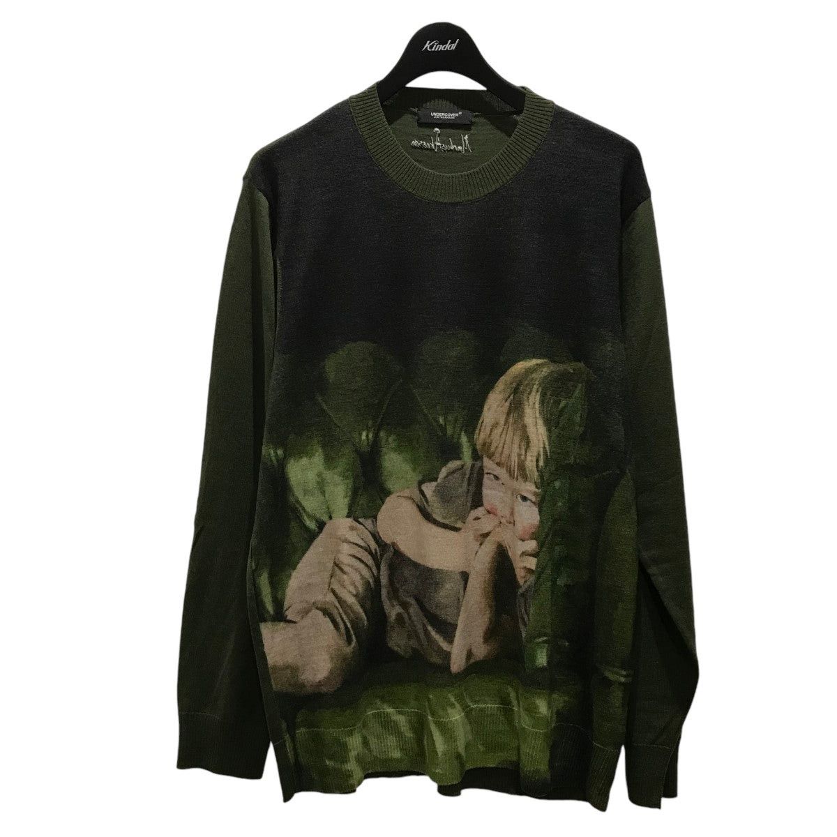 Undercover Graphic transfer crew neck knit UC2A4901