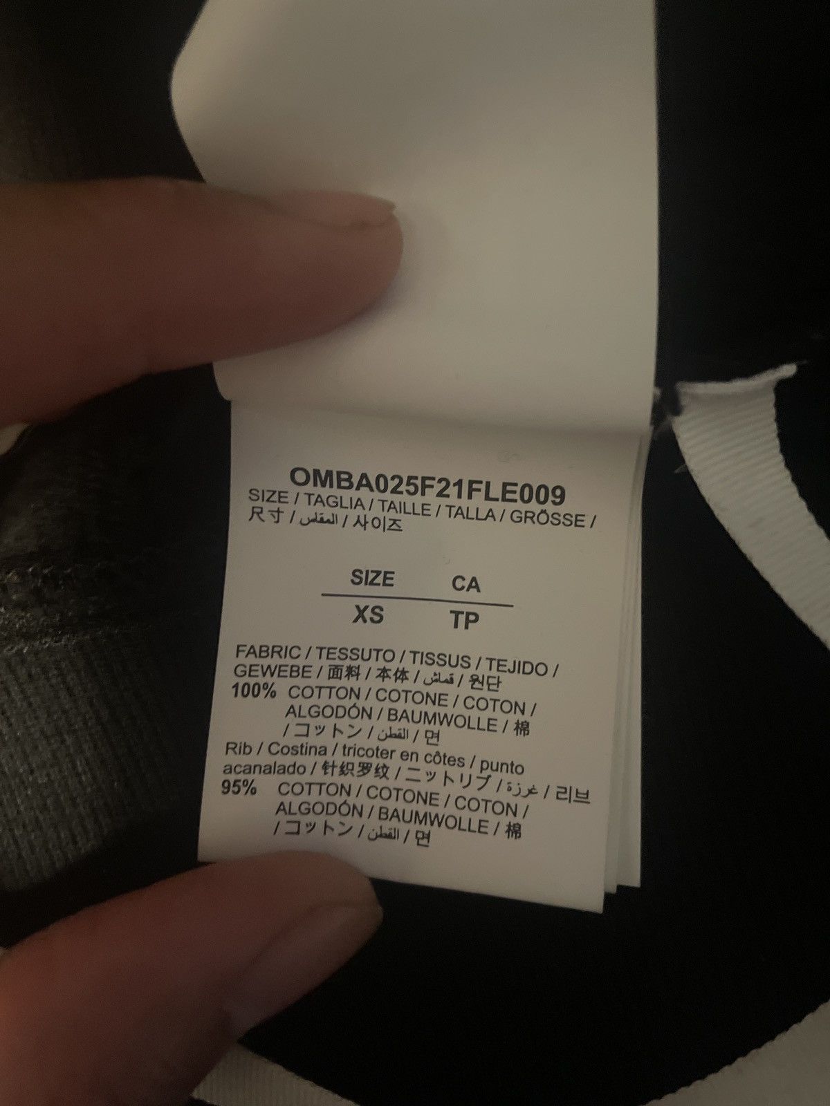 Off-White Off White Longsleeve Size XSmall Size US XS / EU 42 / 0 - 7 Thumbnail
