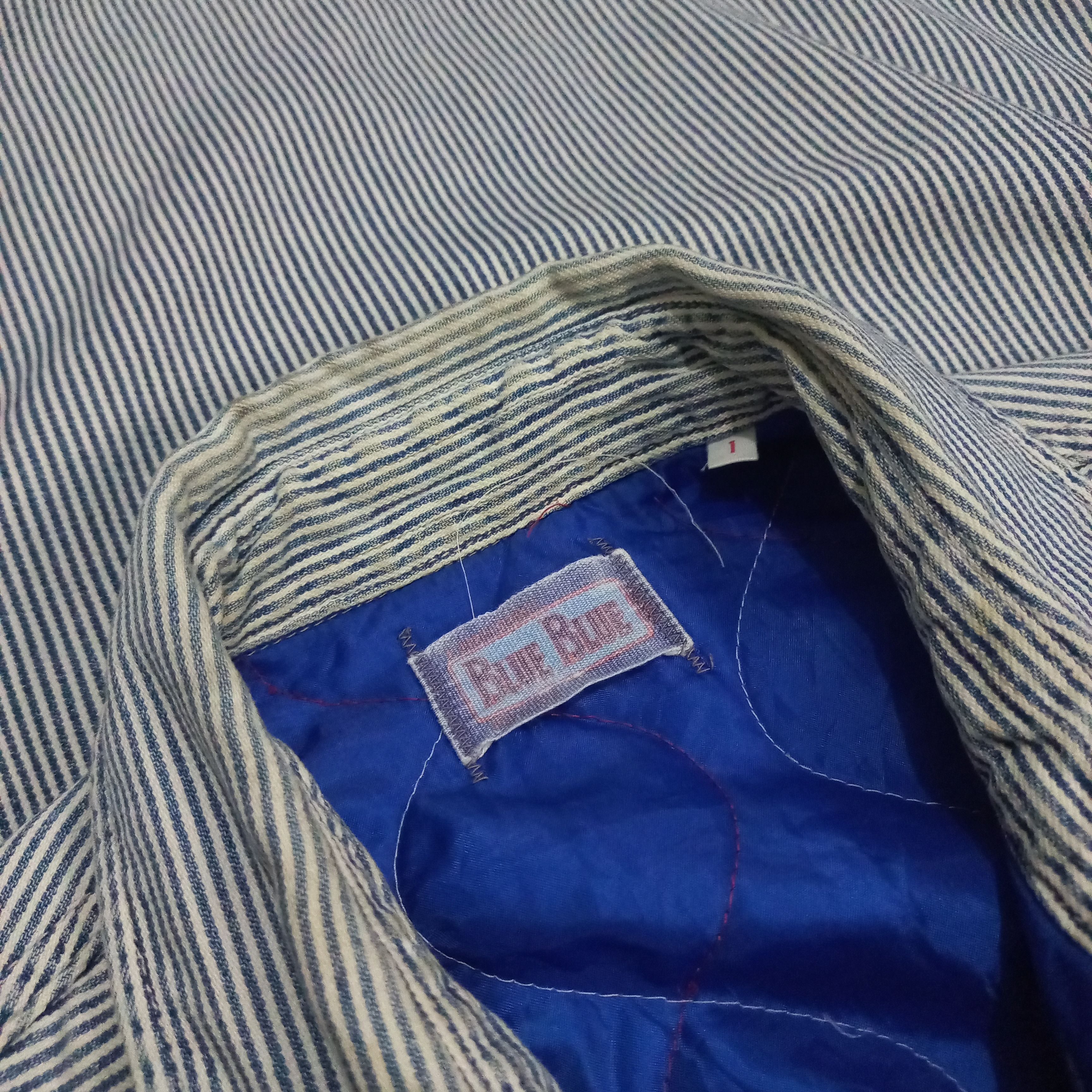 Blue Blue Japan Blue Blue Japan - Wabash Quilted Hickory Jacket Size US S / EU 44-46 / 1 - 7 Thumbnail