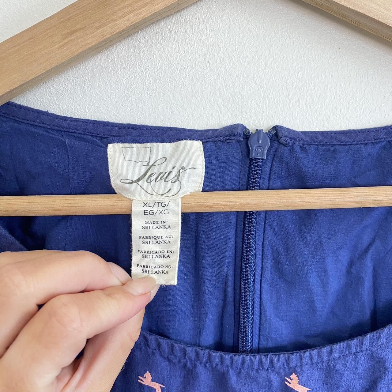 Levi's LEVIS NAVY PINK DRESS NAUTICAL EQUESTRIAN SIZE XL Size XL / US 12-14 / IT 48-50 - 4 Thumbnail