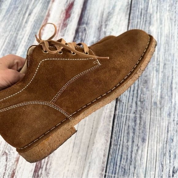 Other DREW Men's Brown Suede Lace-Up Casual Shoes “Bryan” Size US 11.5 / EU 44-45 - 3 Thumbnail