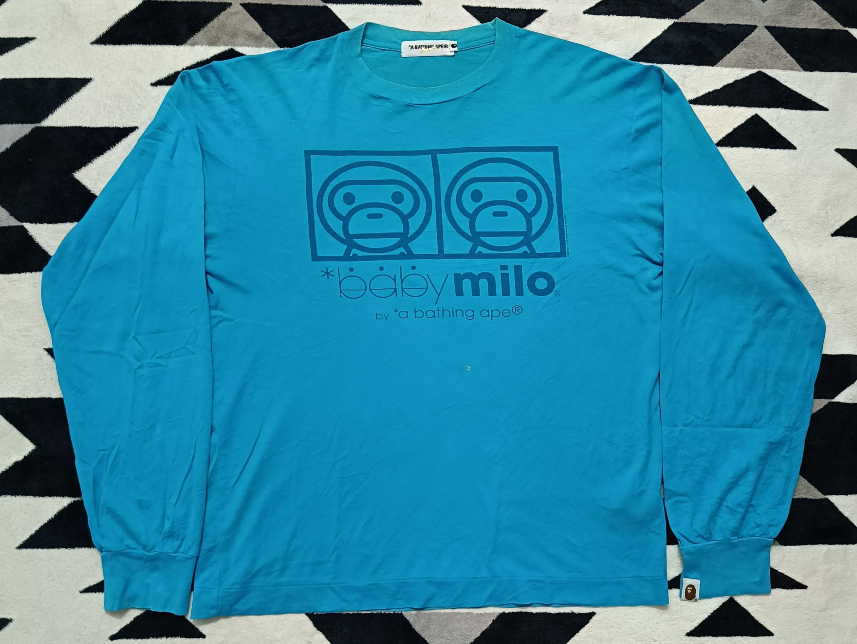 Bape Bape Milo Long Sleeve Tee Size US M / EU 48-50 / 2 - 3 Thumbnail