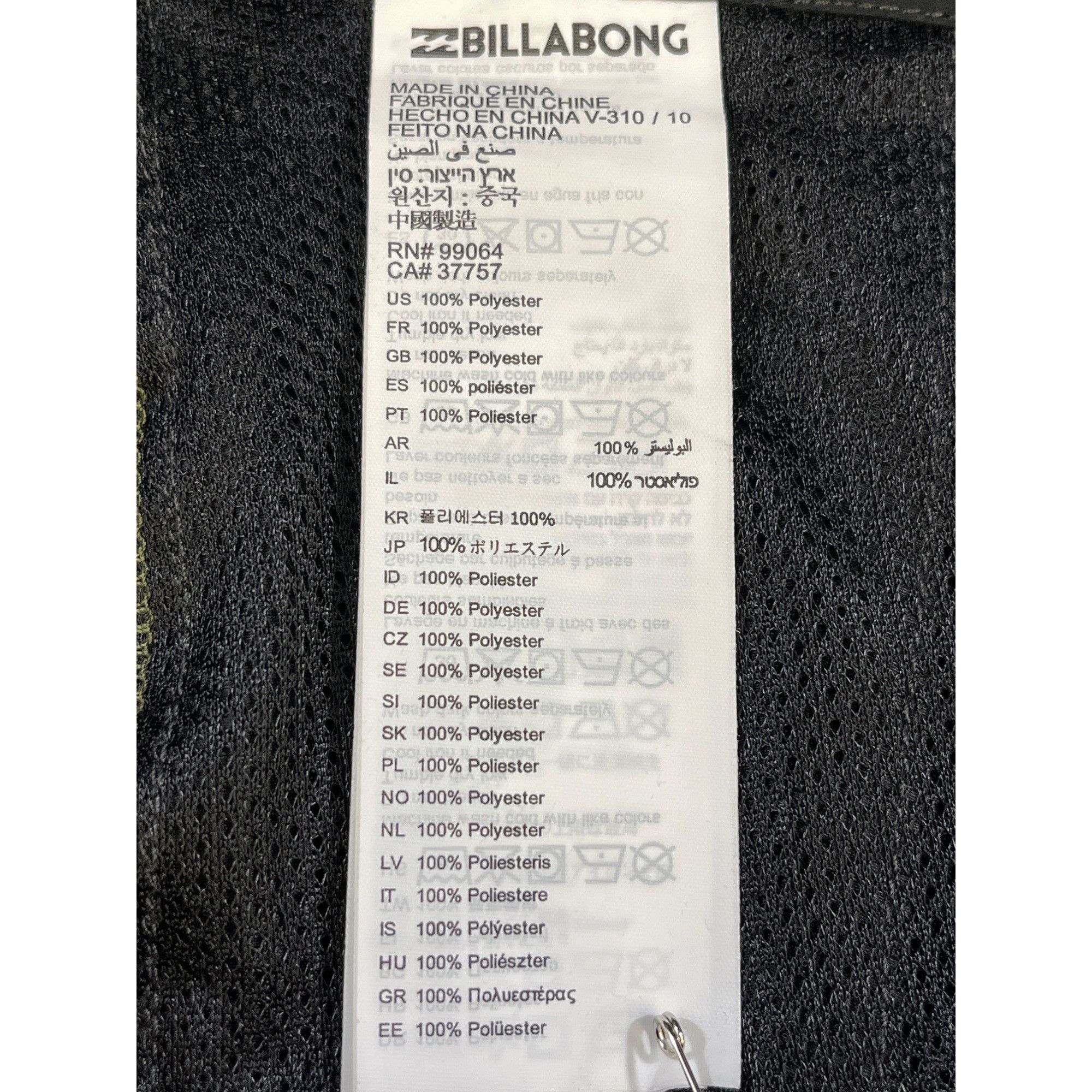 Billabong BILLABONG Adventure Division Men's Grey Surf Shorts Size 38 Size US 38 / EU 54 - 6 Thumbnail