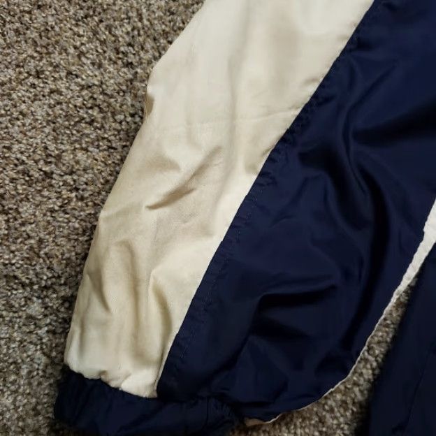 Adidas Adidas Mens Lightweight Full Zip Track Jacket Blue White XL Size US XL / EU 56 / 4 - 4 Thumbnail