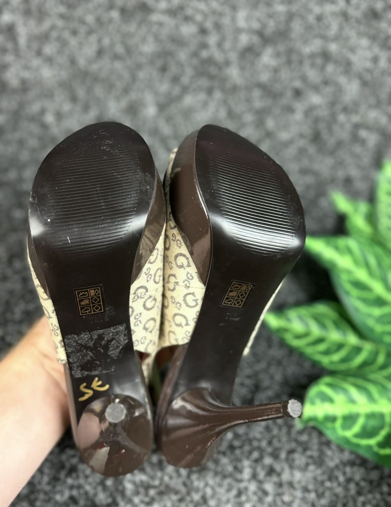 Guess Guess Women's Monogamous Heeled Sandals Size US 7.5 / IT 37.5 - 7 Thumbnail
