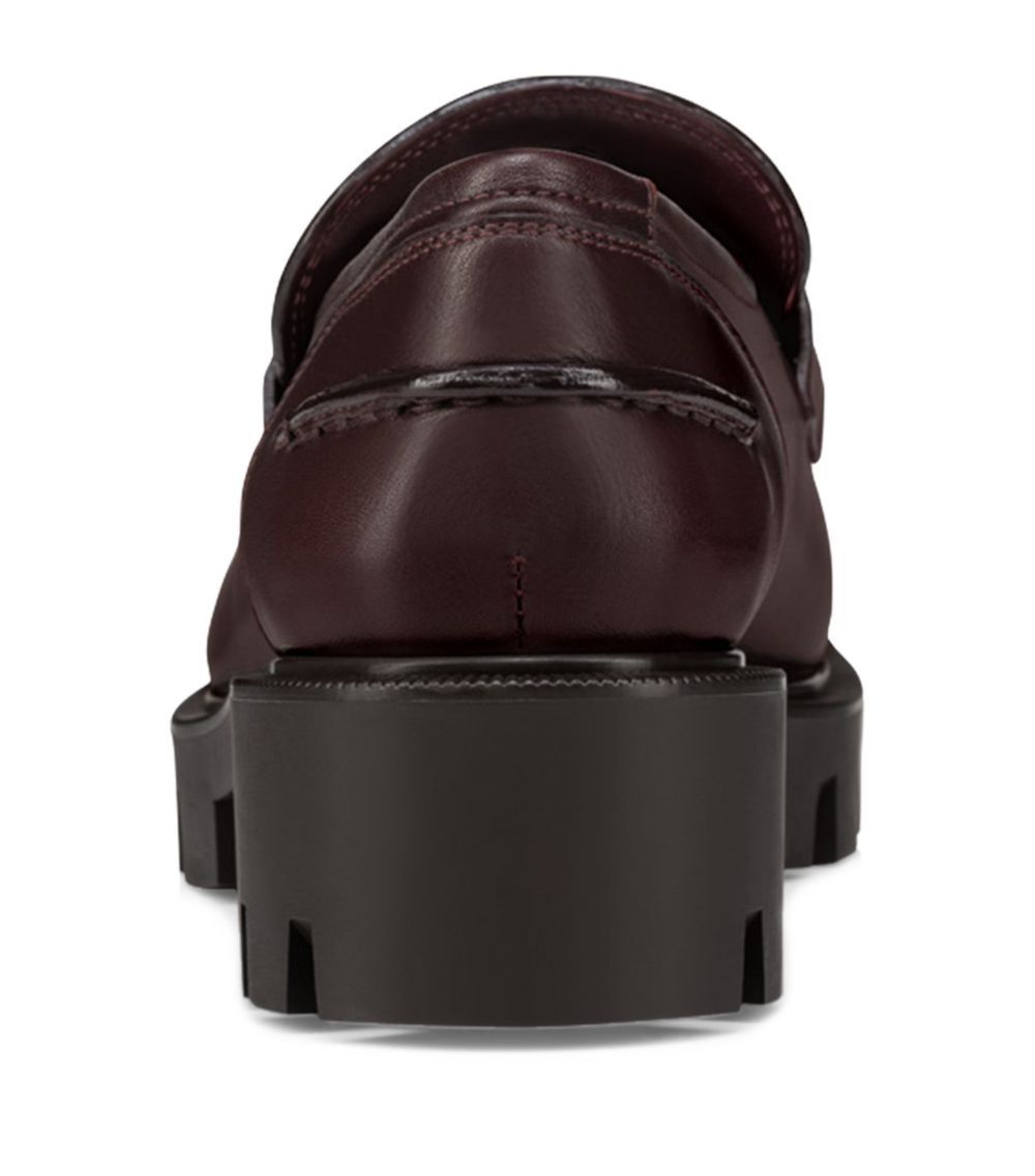 Christian Louboutin o1s1wg110225 Lug Leather Loafers in Black Size US 10 / EU 43 - 4 Thumbnail