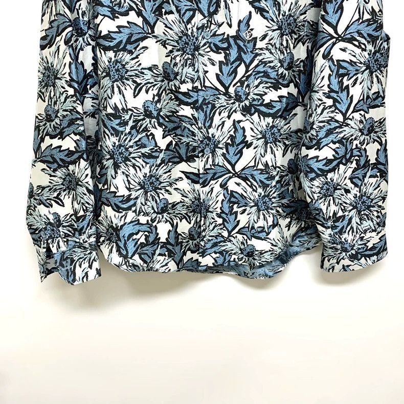 Louis Vuitton Louis Vuitton size 4l Floral Full Print Long Sleeve Shirt Size US M / EU 48-50 / 2 - 3 Thumbnail