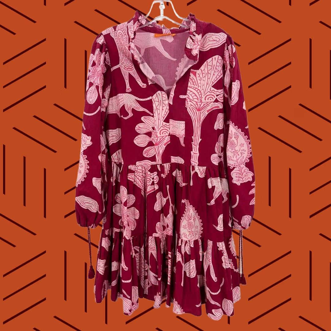 Pinko Pre-Owned Oliphant Pink Size Small Short Long Sleeve Dress Size S / US 4 / IT 40 - 1 Thumbnail