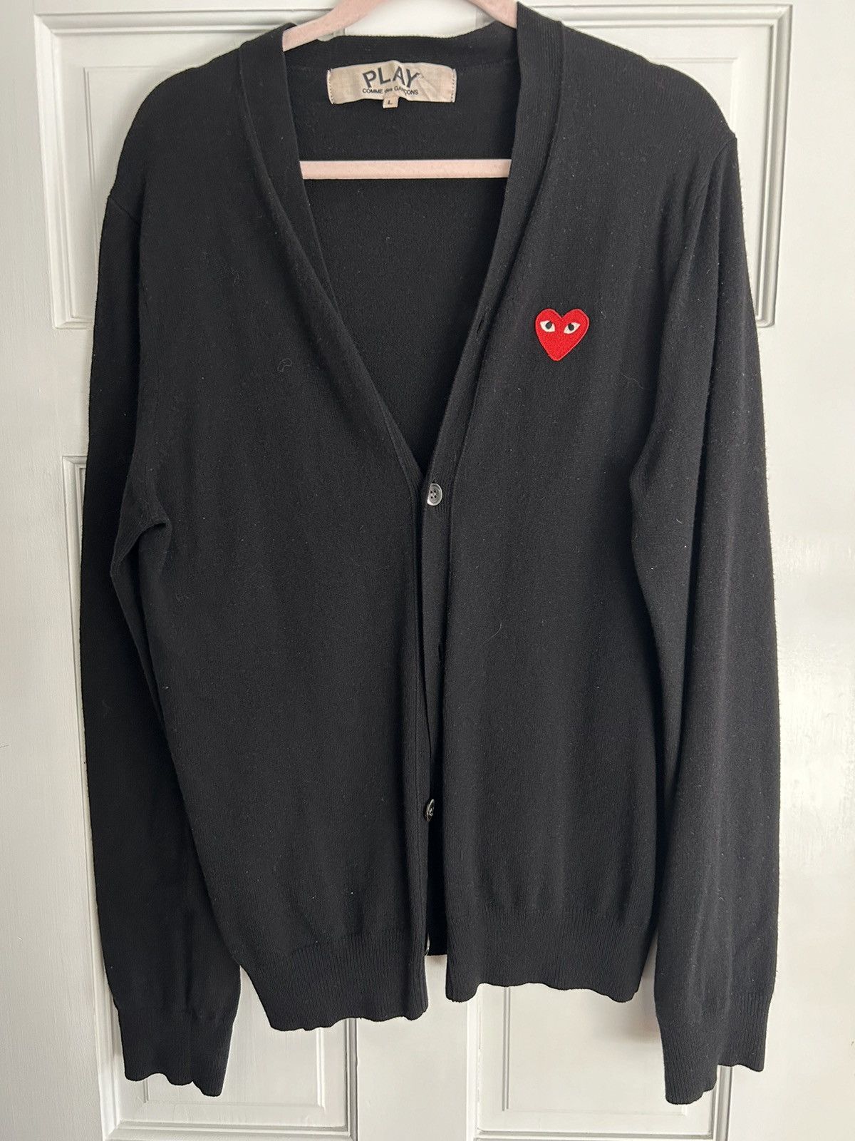 Comme Des Garcons Play Men's Cardigans | Grailed