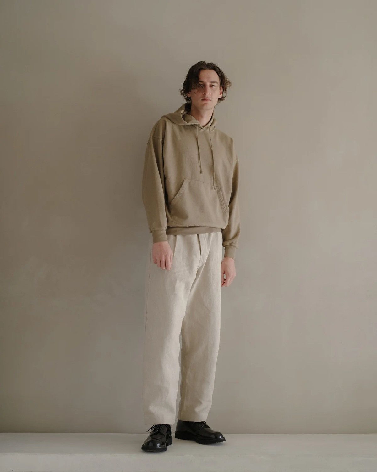 Evan Kinori × Lady White Co. Lady White x Evan Kinori Cotton Hemp Hoodie Clay Overdye M Size US M / EU 48-50 / 2 - 2 Thumbnail