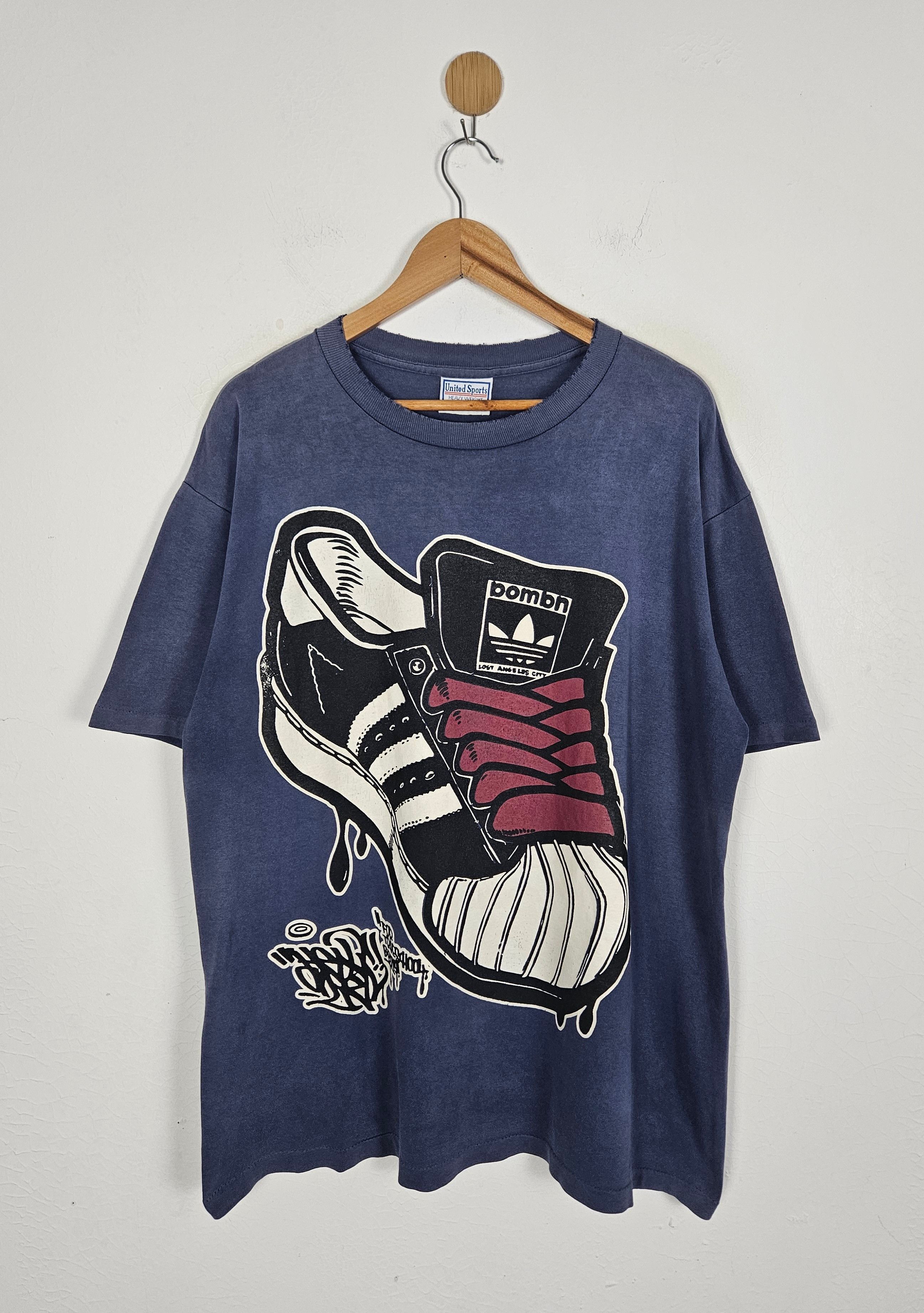 Hex Antistyle × Vintage Vintage Fatcap Hex Adidas superstar Graffiti shirt Size US XL / EU 56 / 4 - 1 Thumbnail