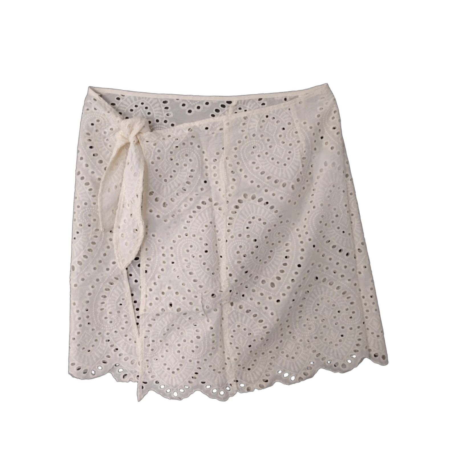 Swims Toluca Swim Cover Up Shirt Ivory M/L Lace Mini Tie Beach Womens Toluca Swim Skirt Cover Up Lace Ivory M/L Womens Beach 90s? Size 32" / US 10 / IT 46 - 1 Thumbnail