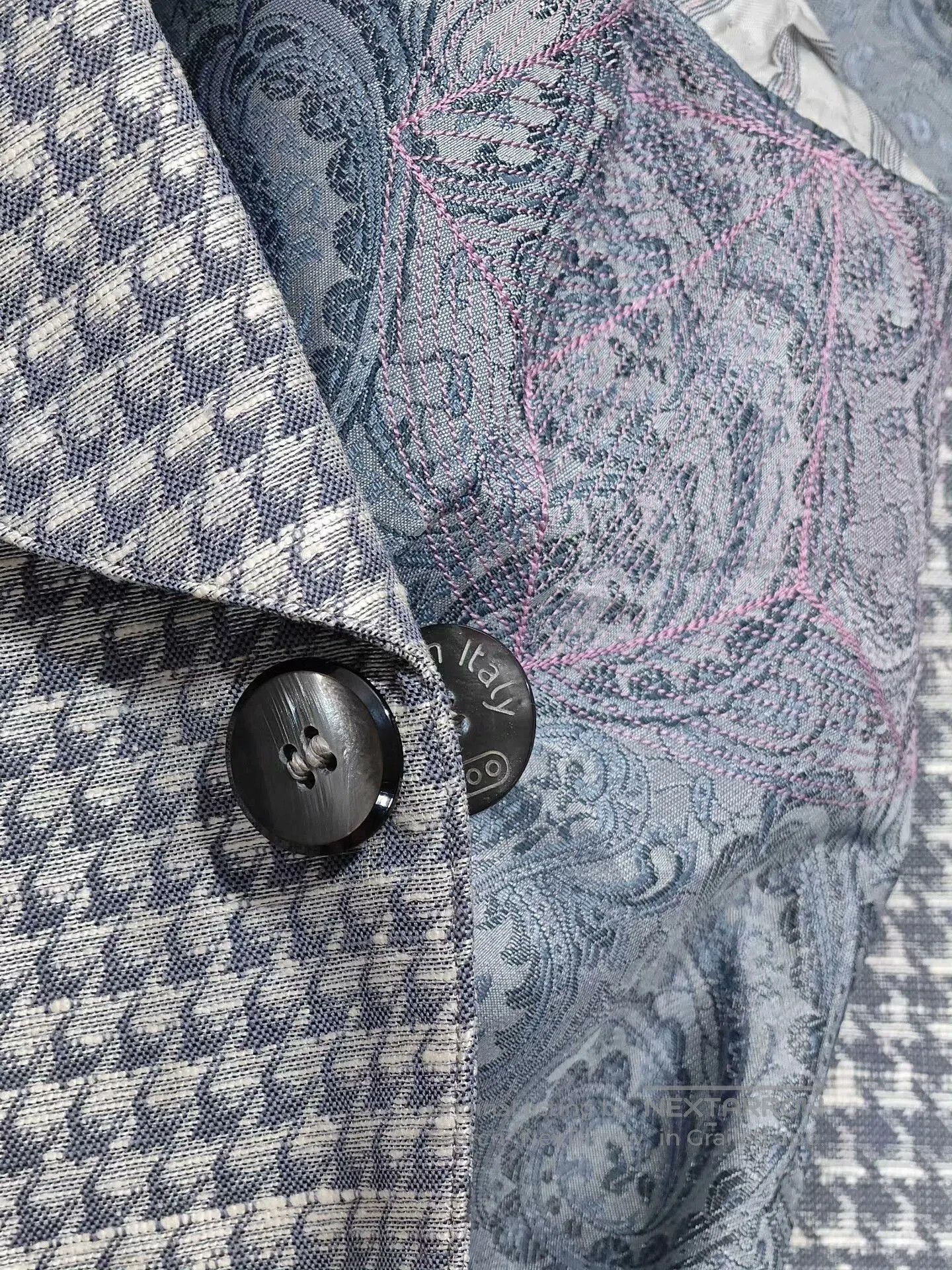 Agnona Italian Agnona Custom Silk Suit Jacket. Size US M / EU 48-50 / 2 - 9 Thumbnail