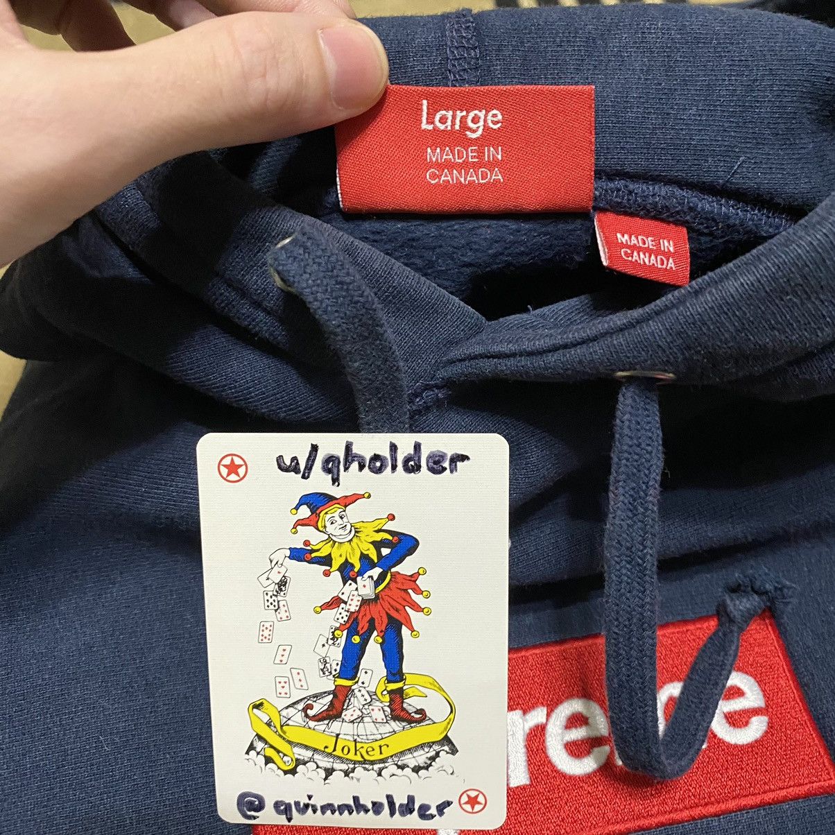 Supreme Box Logo Hoodie FW16 Size US L / EU 52-54 / 3 - 4 Thumbnail