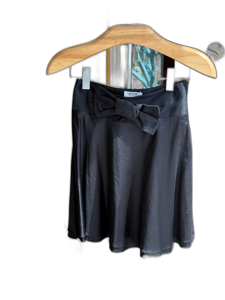 Maison Margiela Black Moschino Bow Skirt XS for Summer Size US 26 / EU 42 - 1 Thumbnail
