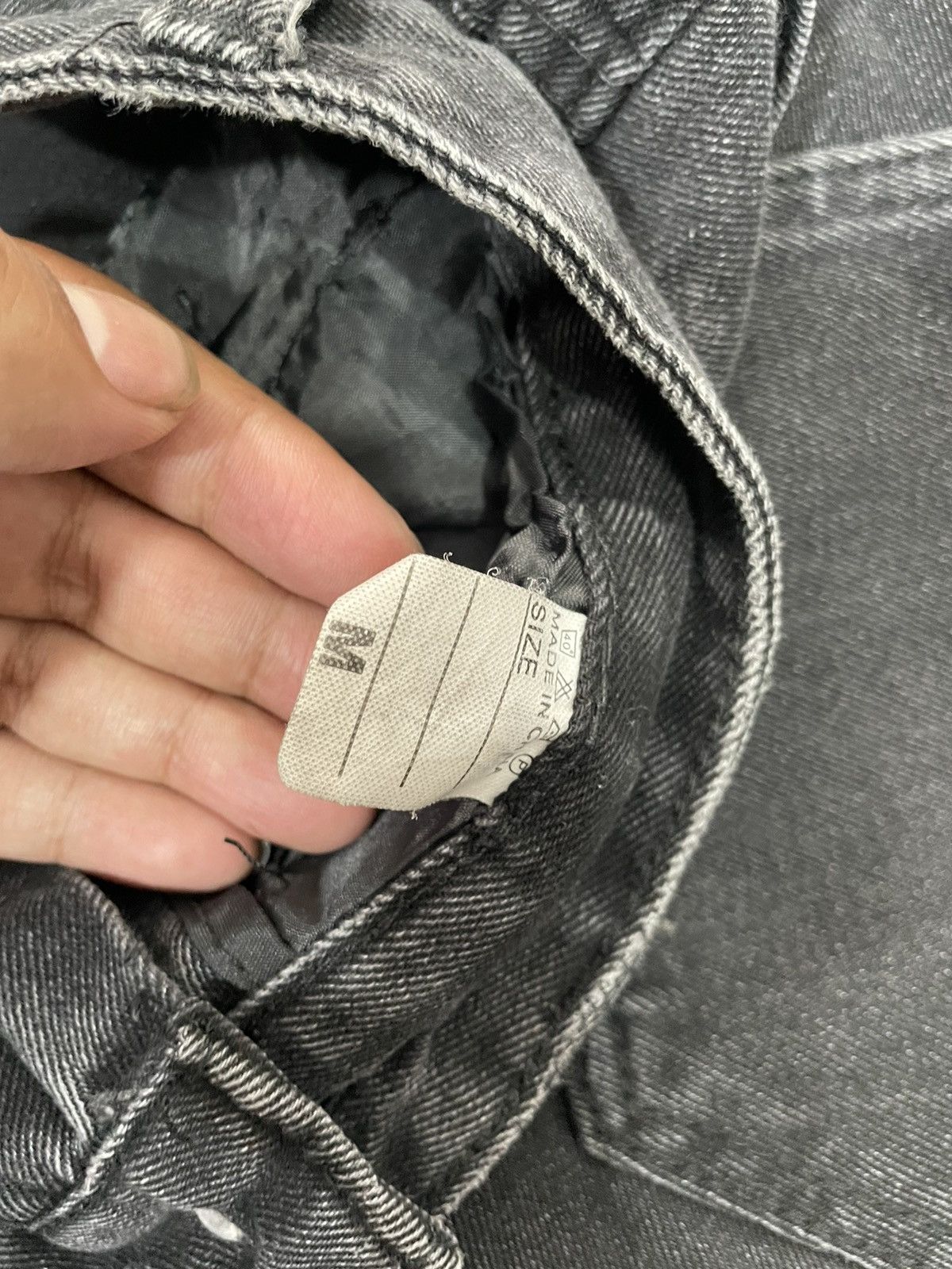 Hysteric Glamour 2000 s japan bondage denim pants y2k style Size US 29 - 6 Thumbnail