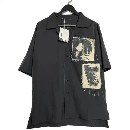 Japanese Brand Y2K Women Patch Short Sleeve Shirt Size US M / EU 48-50 / 2 - 2 Thumbnail