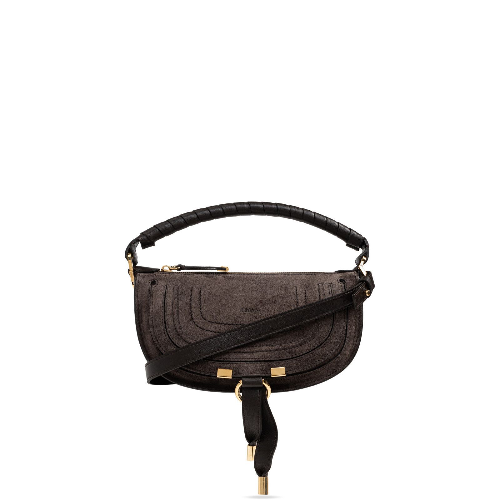 Chloe Chloe Mini Soft Brown Suede Shoulder Bag New & Authentic Size ONE SIZE - 1 Thumbnail